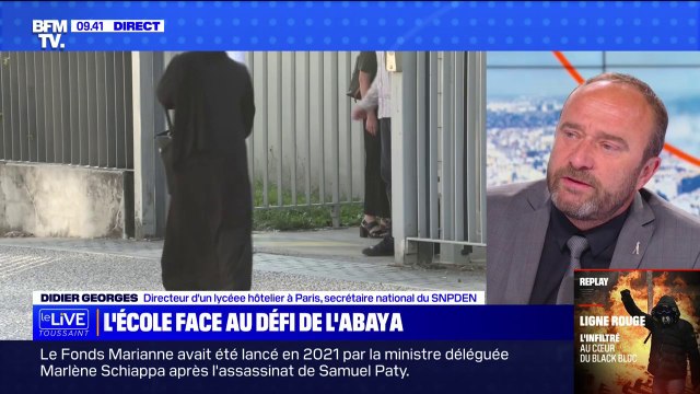 Atteintes à la laïcité: L'esprit 'pas de vague' traîne encore un peu, le signalement est un acte difficile à faire , selon ce directeur de lycée