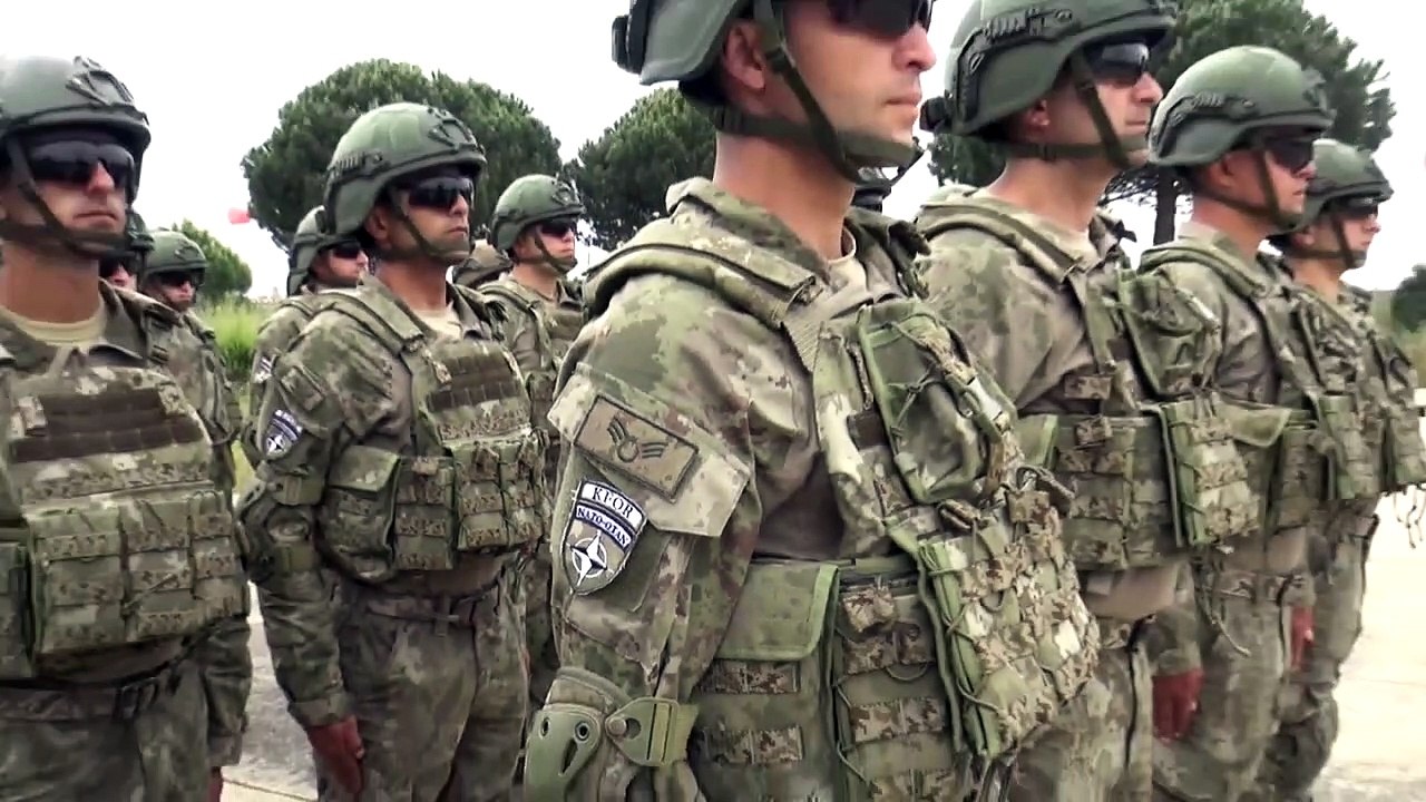 Türk komando taburu Kosova'ya intikal etti - Dailymotion Video