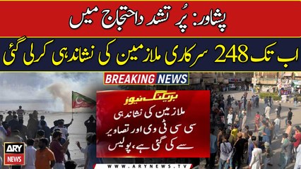 248 'miscreants' have been identified in violent protests: Peshawar police