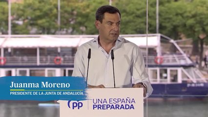Juanma Moreno reclama a Sánchez que cese en el "boicot permanente" a los productos y agricultores andaluces