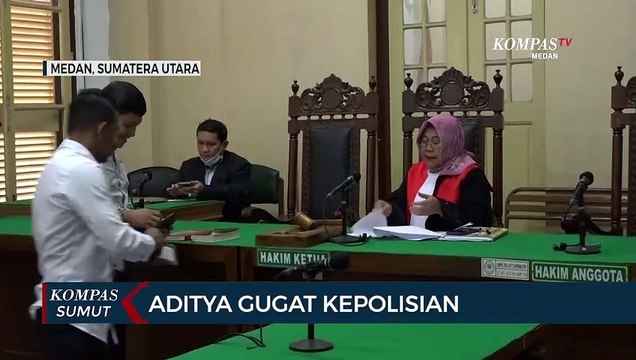 Aditya Hasibuan Ajukan Gugatan Praperadilan ke Pengadilan Negeri Medan