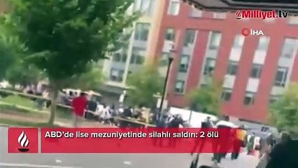 ABD'de mezuniyet töreninde silahlı saldırı