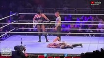 Rhea Ripley gets a piggyback ride from Damian Priest and flips off fan during WWE Live Event!!