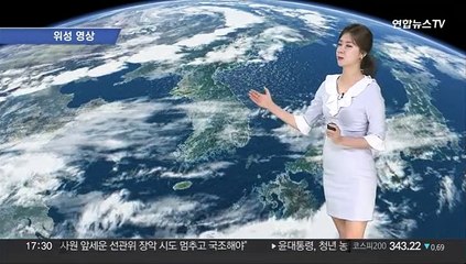 [날씨] 내일 밤, 중부 비 시작…수도권 '집중호우'