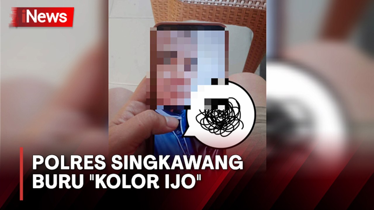 Polisi Buru "Kolor Ijo" di Singkawang usai Identitasnya Terungkap