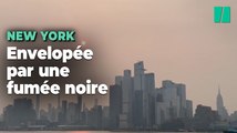 La ville de New York enfumé par les gigantesques incendies canadiens