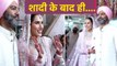 Sonnalli Seygall Ashesh Sajnani Post Wedding FULL VIDEO, Couple Media Pose देते...।Boldsky
