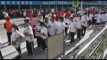 In Cina maturità per 13 milioni, prova dura e punteggio fondamentale