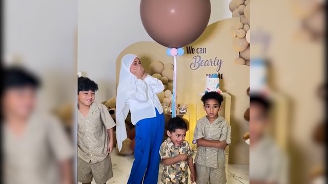 Cinsiyet partisinde 'erkek kardeş' haberini alan abla sinirden ağladı