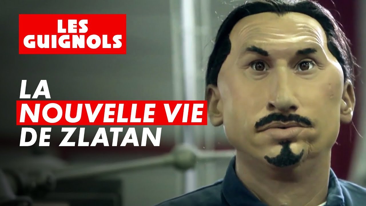 La reconversion professionnelle de Zlatan - Les Guignols