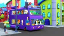 Wheels On The Bus, Street Vehicles and Children Rhymes