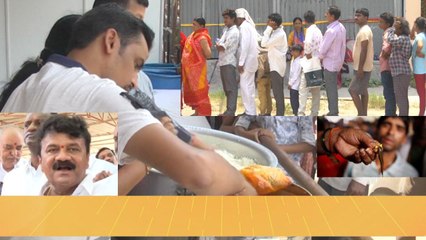 Nampalli Exibition Ground లో చేపమందు పంపిణీ కార్యక్రమాన్ని పరీక్షిస్తున్న Talasani Srinivasa Yadav