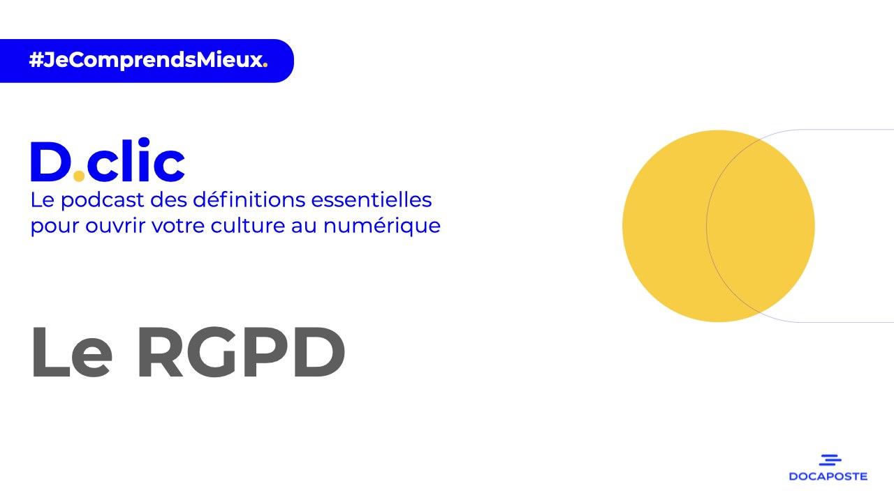 [D.clic] Le RGPD