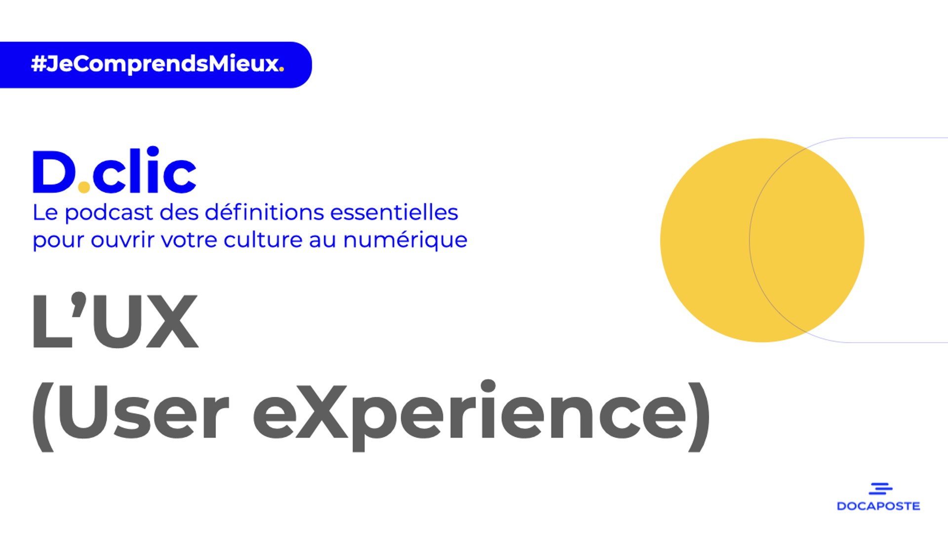⁣[D.clic] L'UX (User eXperience)