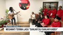 Ketum PDI Perjuangan Megawati Terima Lagu Buatan Seniman Yogyakarta Ganjar Siji Ganjar Kabeh