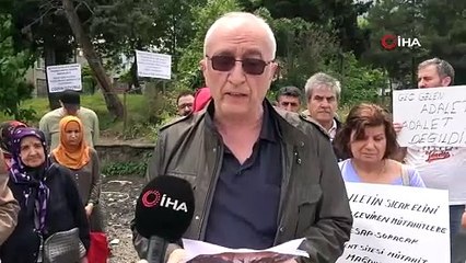 6 yıl önce evleri kentsel dönüşüm için yıkıldı, boş araziye bakıp bekliyorlar