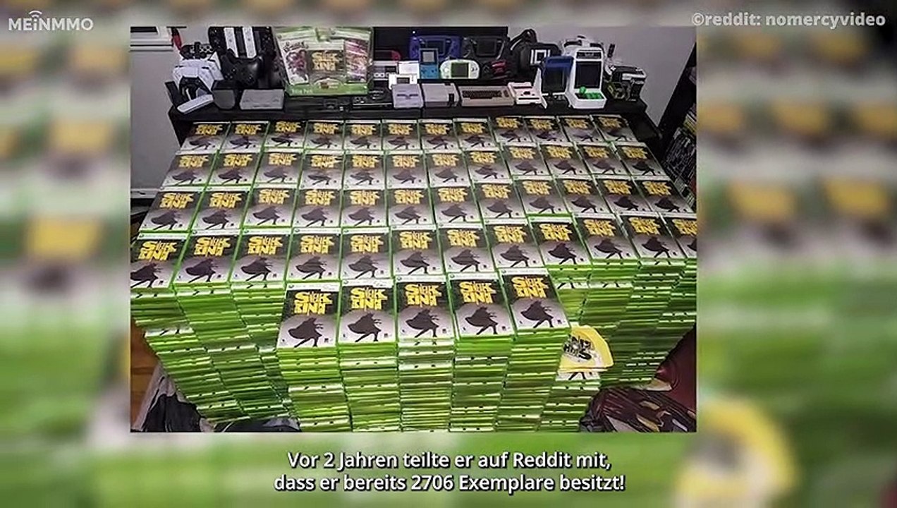 Ein altes Xbox-Spiel konnte man nur 36 Tage lang kaufen - Ein Profi-Wrestler hat über 2.700 Exemplare davon und will noch mehr