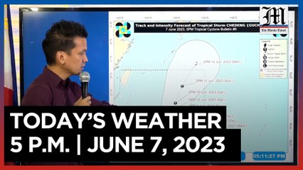 Today's Weather, 5 P.M. | June 7, 2023