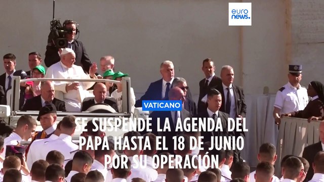 Termina sin complicaciones la operación de papa Francisco por una hernia abdominal