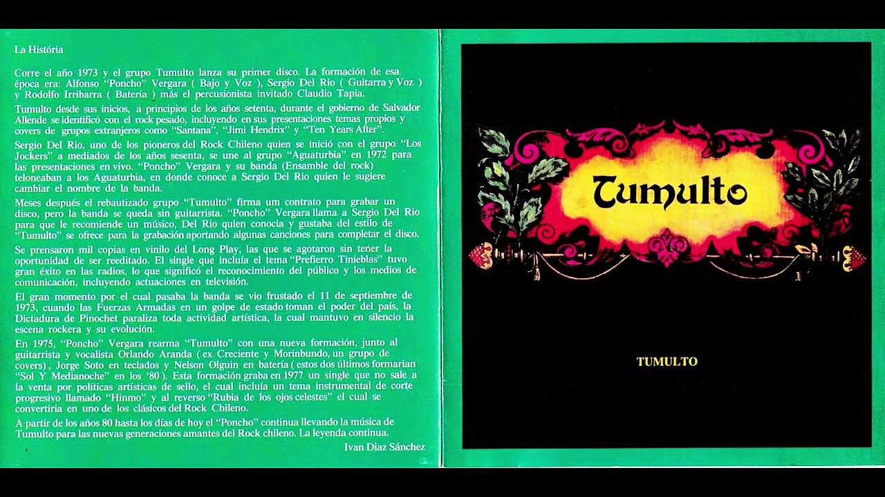 Tumulto – Tumulto  Rock, Hard Rock, Prog Rock  1973