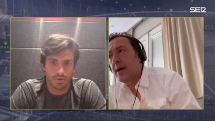 Las conversaciones 'secretas' entre Carlos Sainz y Kylian Mbappé en el paddock