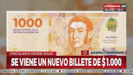 Se viene un nuevo billete... ¿de mil pesos?