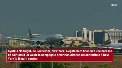 Une passagère sème le chaos à bord d’un vol en crachant sur un autre passager !