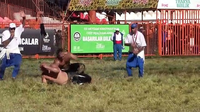 661. Kırkpınar Yağlı Güreşleri Başpehlivanlığı El Değiştiriyor