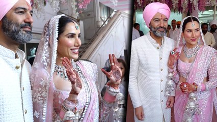 Pyaar Ka Punchnama Actor Sonnalli Seygall ने Ashesh Sajnani से की Shadi, paps में बांटे Sweets Boxes