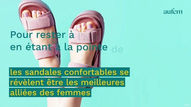 Mode : ces sandales d'été confortables à emporter partout en vacances