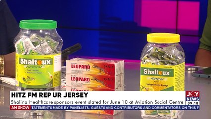 Hitz FM Rep Ur Jersey: Shalina Healthcare sponsors event slated for June 10 at Aviation Social Centre