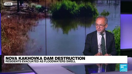 Nova Kakhovka dam burst: Russia and Ukraine trade blame