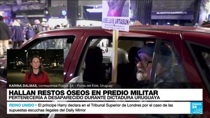 Informe desde Punta del Este: hallan restos óseos de posible desaparecido de la dictadura uruguaya