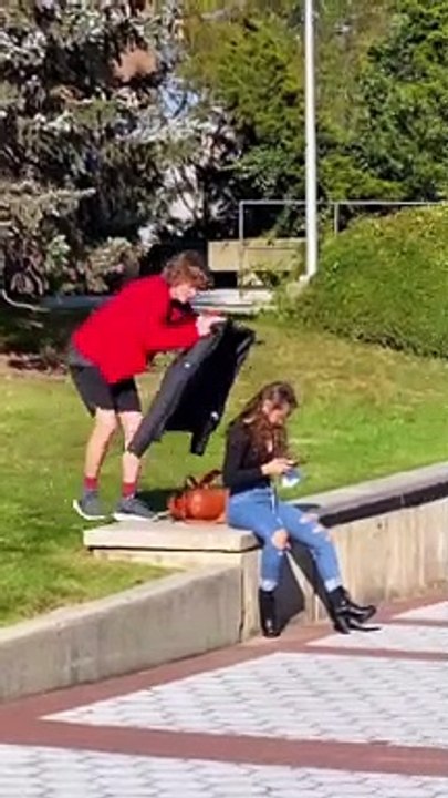 COLLEGE SWEATER PRANK!
