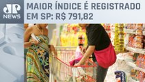 Custo da cesta básica cai em 17 capitais brasileiras; saiba mais