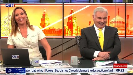 Eamonn Holmes and Isabel Webster accidentally swear live on air