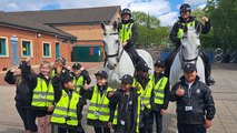 Newcastle headlines 7 June: Northumbria Police Mounted Unit meet Mini Police