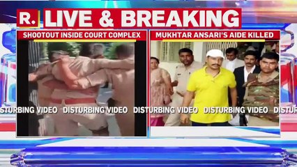 Girl & Policeman injured as Mukhtar Ansari's aide Jeeva shot dead in Lucknow court