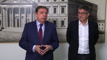 Declaraciones de Luis Planas sobre las protestas de los ganaderos en Salamanca