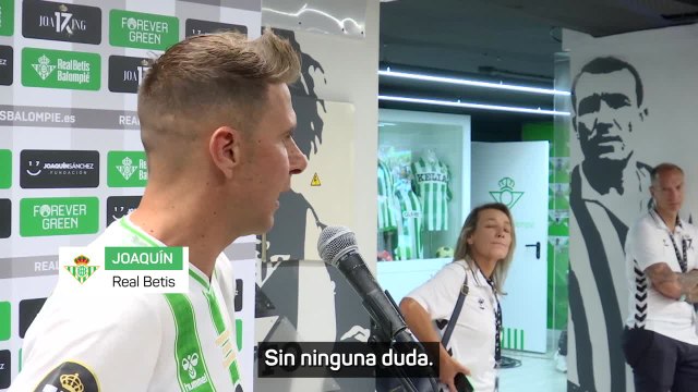 HOMENAJE A JOAQUÍN | El BÉTICO responde en ZONA MIXTA tras su RETIRADA | DIARIO AS