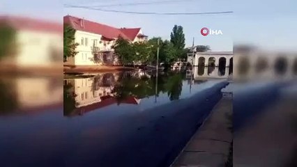 Ukrayna'daki hidroelektrik santraline saldırı: 1 ölü