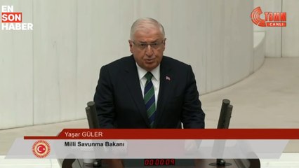 Milli Savunma Bakanı Yaşar Güler, Meclis'te yemin etti