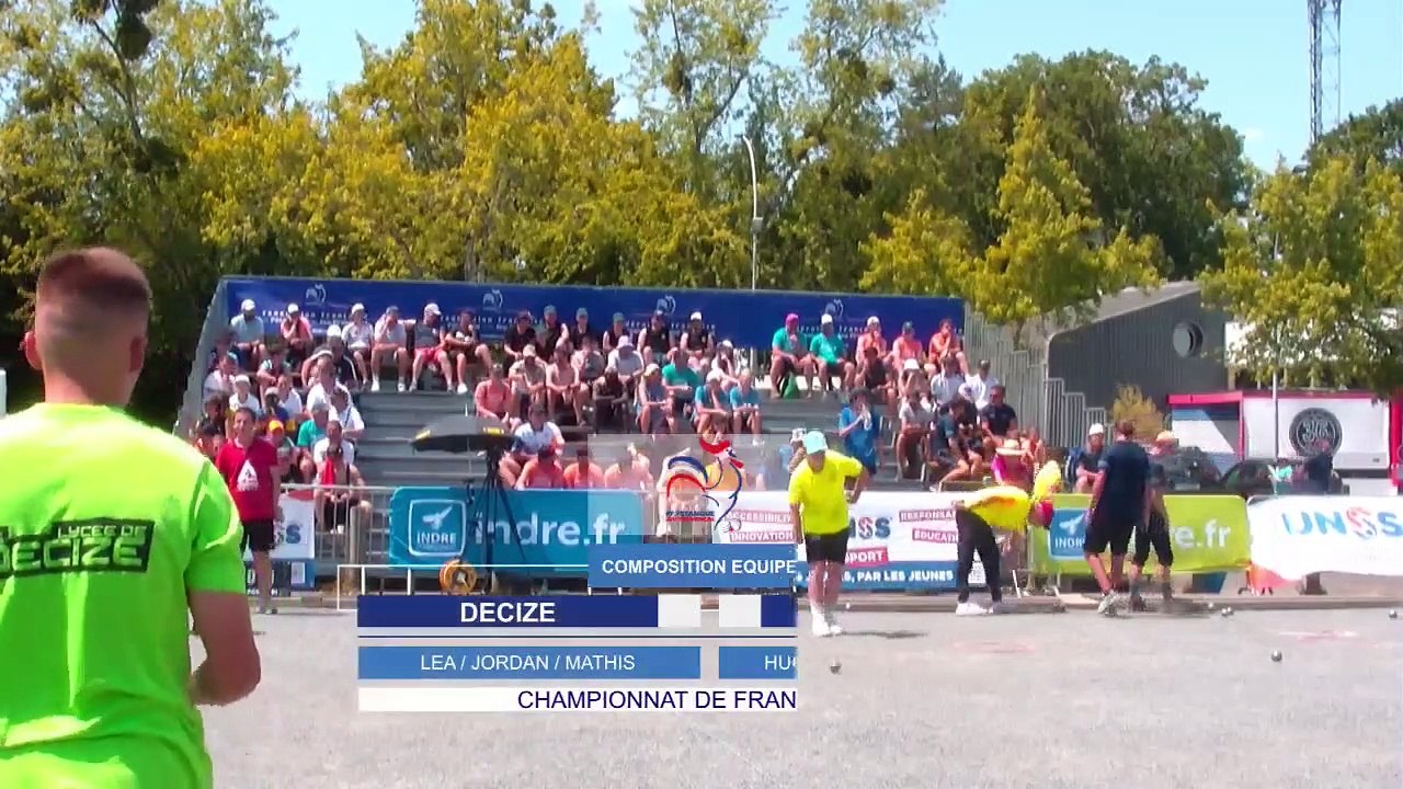 CHAMPIONNAT DE FRANCE UNSS 2023 - DECIZE VS ST MAXIMIN - Vidéo Dailymotion