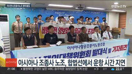 아시아나 조종사노조도 '준법투쟁'…"비행기 지연될 것"