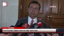 Ekrem İmamoğlu: Değişimi sadece ben değil, toplum istiyor