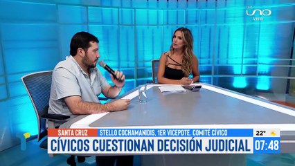 Comite Cívico Pro Santa Cruz, se pronuncia por supuesto "terrorismo judicial" tras darse la sentencia a 2 años de cárcel para Rómulo Calvo