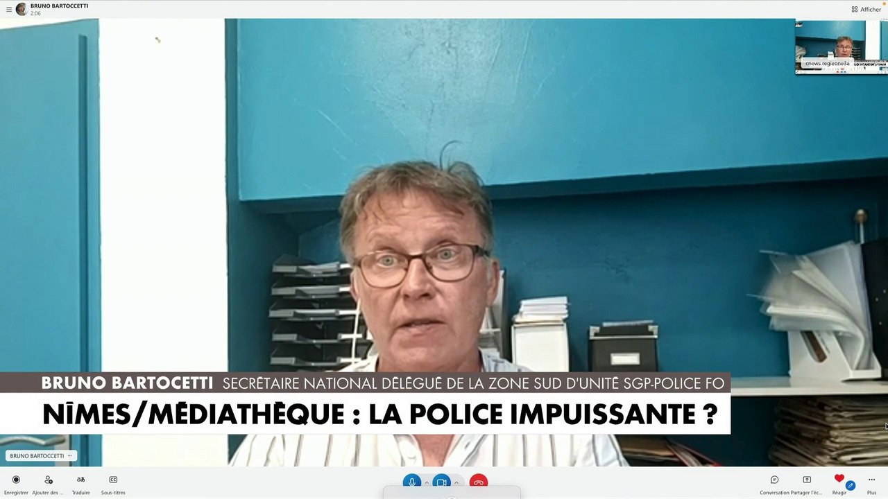 Bruno Bartocetti : «C'est un échec social, une bombe à retardement ce qu'il se passe à Nîmes»
