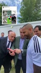 Spor Bakanı Osman Aşkın Bak, Quaresma'ya 'Rabona'nın tarihsel gelişimini anlattı