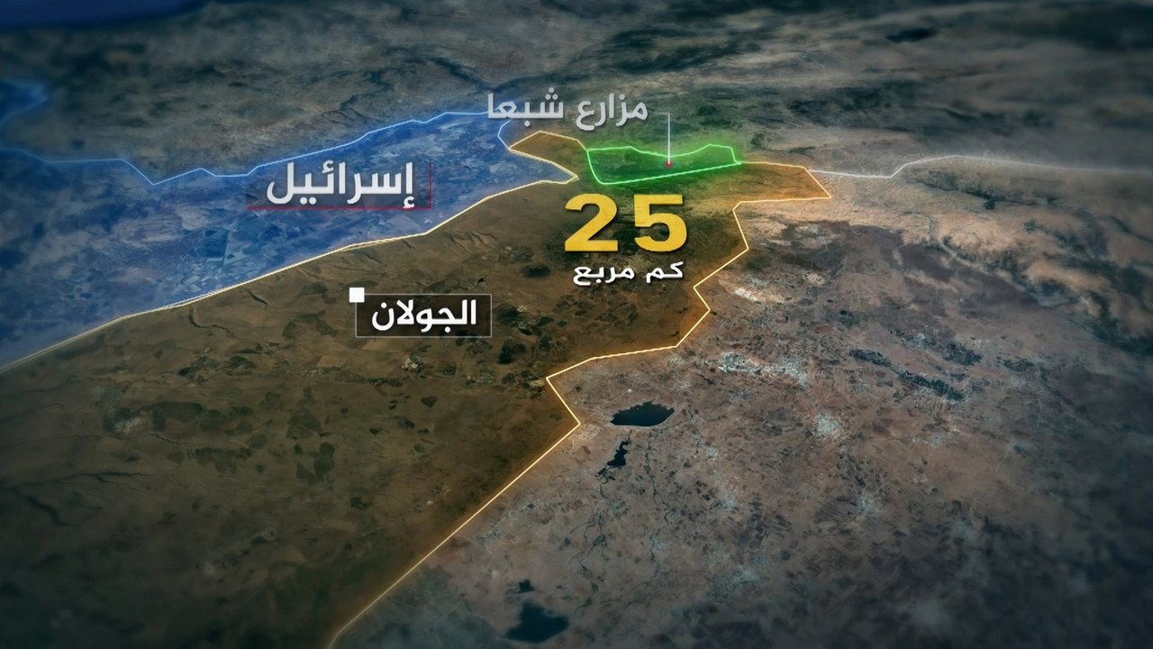 لماذا ترفض إسرائيل الانسحاب من مزارع شبعا وتلال...