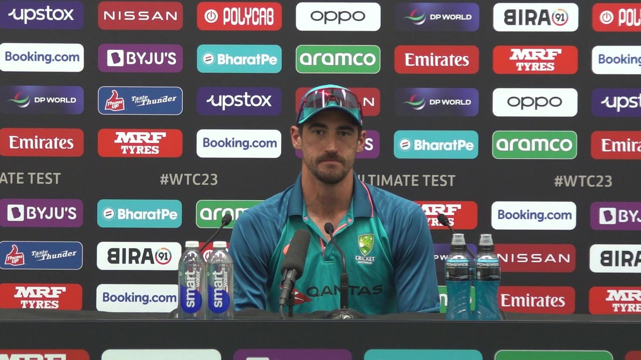 Australia's Starc post day 3 of World Test Championship final v India
